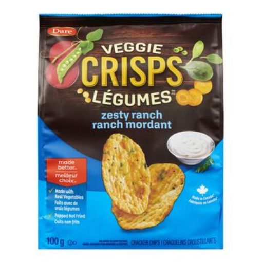 Imagen de SNACK VEGGIE CRISPS VEGETALES SABOR RANCH 100.00 G