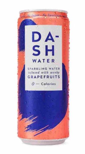 Imagen de BEBIDA GASIFICADA DA-SH WATER SABOR TORONJA CERO 330.00 ML