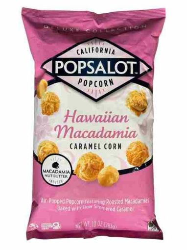 Imagen de PALOMITAS DE MAIZ POPSALOT DULCES CON SABOR CARAMELO HAWAIIAN MACADAMIA 283 G