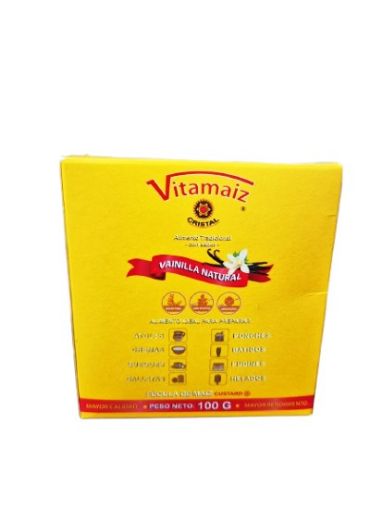 Imagen de FECULA DE MAÍZ VITAMAÍZ CRISTAL CON VAINILLA NATURAL  100 G