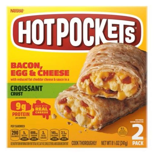 Imagen de BURRITO HOTPOCKETS DE TOCINETA, HUEVO & QUESO 2 PACK  241.00 G