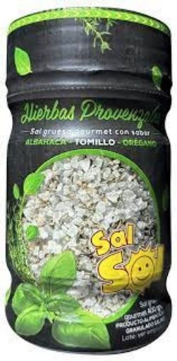 Imagen de SAL GRANULADA SAL SOL GOURMET HIERBAS PROVENZALES FRASCO 400.00 G