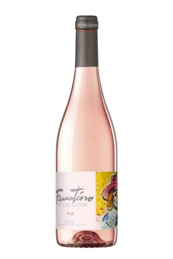 Imagen de VINO ROSADO FAUSTINO ART COLLECTION ROSÉ GARNACHA 750.00 ML