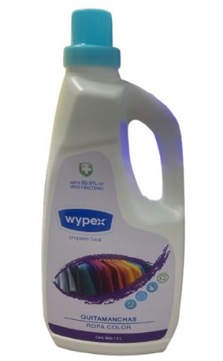 Imagen de QUITAMANCHAS WYPEX ROPA COLOR 1500.00 ML
