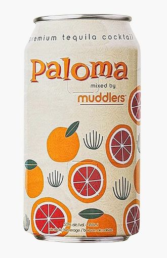 Imagen de BEBIDA ALCOHÓLICA MUDDLERS PALOMA LATA 355.00 ML