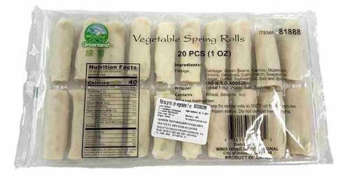 Imagen de ROLLOS PRIMAVERA GREENLAND DE VEGETALES 567 G
