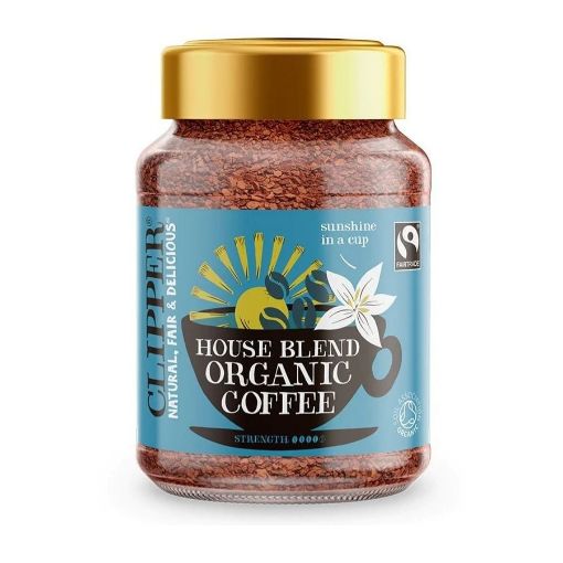 Imagen de CAFÉ INSTANTÁNEO CLIPPER HOUSE BLEND ORGÁNICO 100.00 G