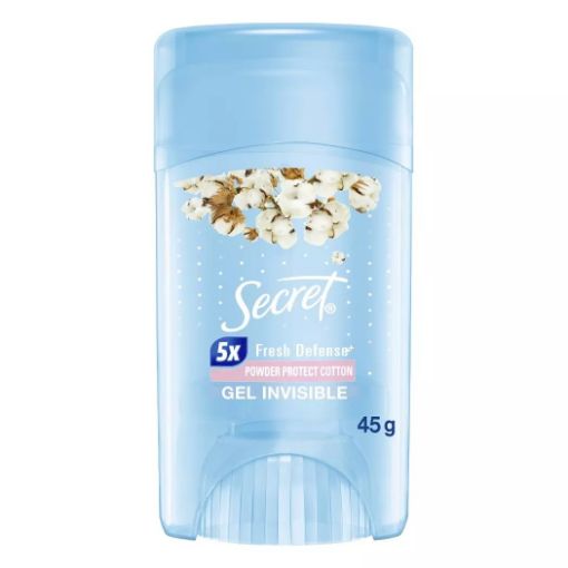 Imagen de DESODORANTE SECRET FRESH DEFENSE POWDER PROTECT COTTON  PARA MUJER EN 45 G