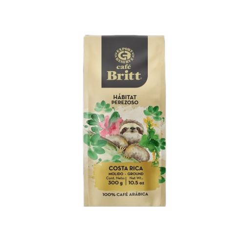 Imagen de CAFÉ BRITT HÁBITAT PEREZOSO MOLIDO 300 G