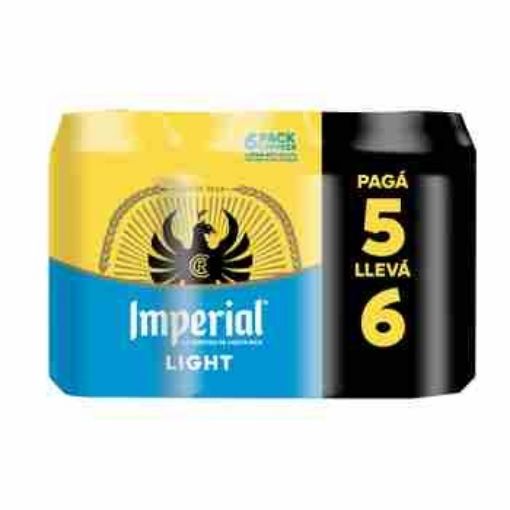 Imagen de OFERTA IMPERIAL 2838 ML - 5 UND CERVEZA LIGHT 473 ML + 1 GRATIS 