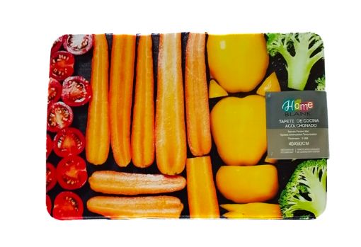 Imagen de ALFOMBRA HOME BLANK PARA COCINA ACOLCHONADA 40X60 CM #PS0601 1 UND