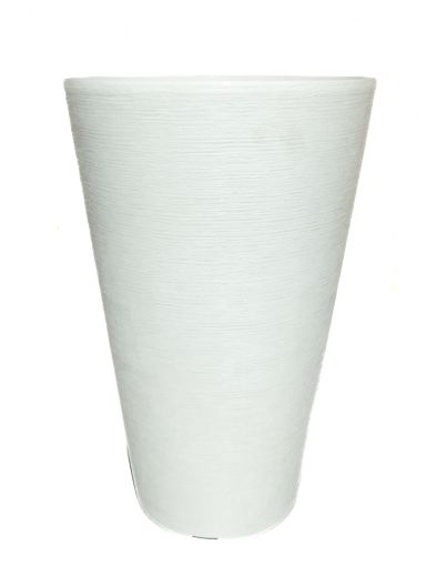 Imagen de MACETERO PROSPERPLAST DE PLÁSTICO BLANCO #DFRH250 1 UND