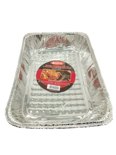Imagen de MOLDE BISTRO DE ALUMINIO DESECHABLE RECTANGULAR 37 CM #L1600009 1 UND