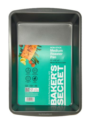 Imagen de MOLDE BAKERS SELECT RECTANGULAR METALICO 38X25X5 CM #BS10241M 1 UND