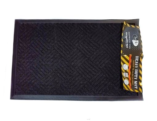 Imagen de ALFOMBRA SOHO CARPETS ENTRADA 50X80CM #X-LOOP-50X80-BLK 1 UND