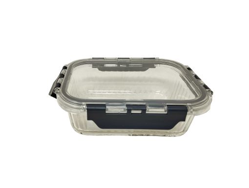 Imagen de RECIPIENTE WIND ROSE PARA ALIMENTOS DE VIDRIO RECTANGULAR 640 ML #N24-03969 1 UND