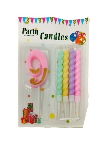 Imagen de VELAS PARA CUMPLEAÑOS IMP #39412 1 UND