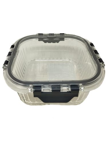 Imagen de RECIPIENTE WIND ROSE PARA ALIMENTOS DE VIDRIO CUADRADO 800 ML #N24-03966 1 UND