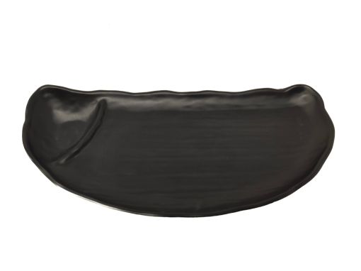 Imagen de PLATO BIG HOME DE MELAMINA NEGRO #81433 1 UND