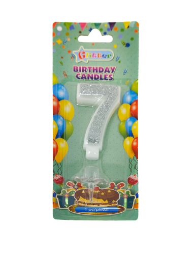 Imagen de CANDELA IMP NUMÉRICA BRILLANTE #7 #819-04373 1.00 UND