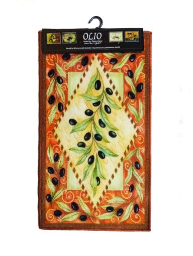 Imagen de ALFOMBRA KENNEDY CARPETS ANTIDESLIZANTE COCINA 44X78 CM #OLIO - 44X78  1.00 UND