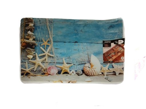 Imagen de ALFOMBRA KENNEDY CARPETS ACOLCHONADA 45X75 CM #POL-SEA-46X76 1.00 UND