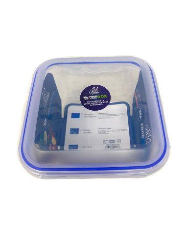 Imagen de RECIPIENTE BIG HOME PARA ALIMENTOS CUADRADO 1200 ML #BG-521-106 1.00 UND