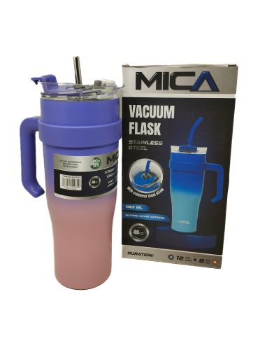 Imagen de VASO TÉRMICO MICA DE ACERO INOXIDABLE 1183 ML #SV-K510 1 UND