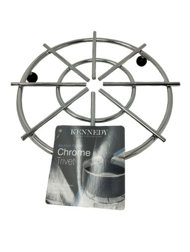 Imagen de PORTA OLLA KENNEDY HOME DE METAL #24366-CHR 1 UND