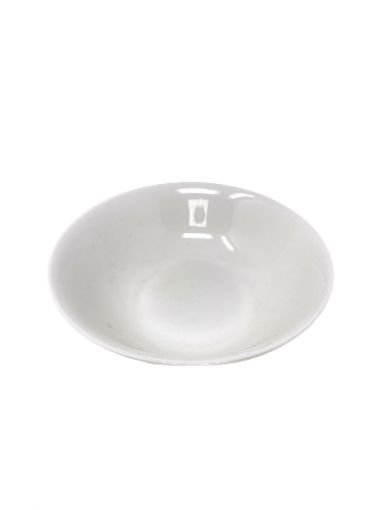 Imagen de PLATO IMP DE PORCELANA REDONDO HONDO BLANCO #87687 1.00 UND