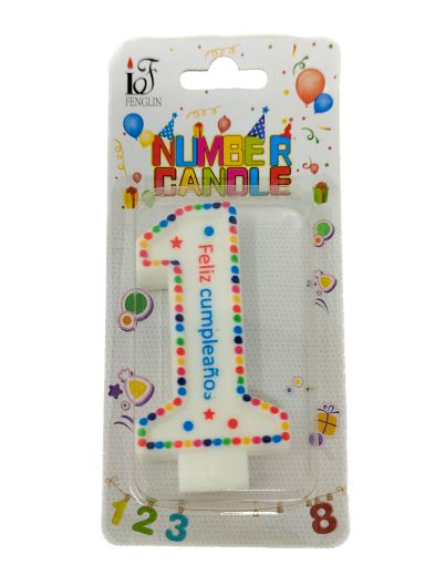 Imagen de CANDELA IMP NUMÉRICA COLORES #1 #819-389561 1.00 UND