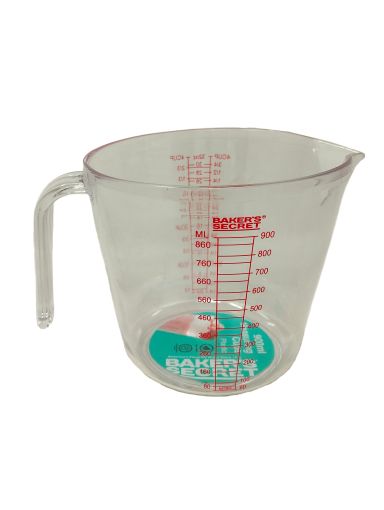 Imagen de TAZA MEDIDORA BAKERS SECRET PLÁSTICA #BS40220 900 ML 1 UND