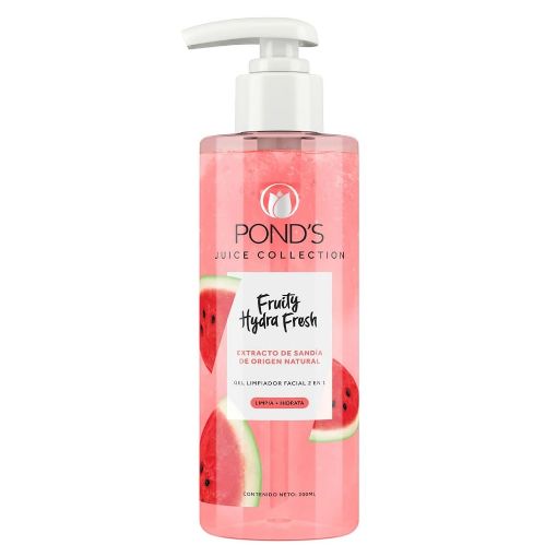 Imagen de GEL LIMPIADOR PONDS FACIAL FRUITY HYDRA FRESH SANDÍA 200.00 ML