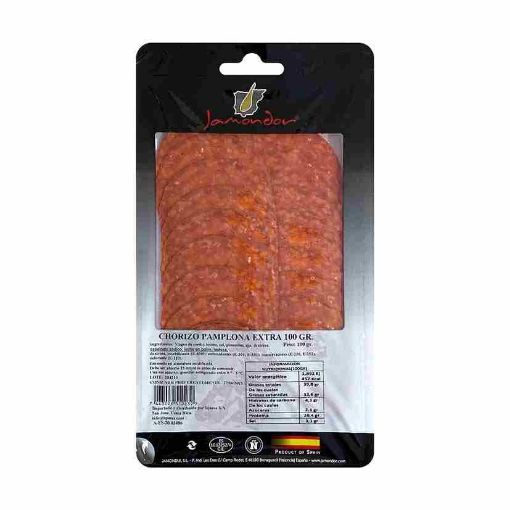 Imagen de CHORIZO JAMONDOR PAMPLONA EXTRA 100.00 G