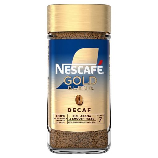 Imagen de CAFÉ INSTANTÁNEO NESCAFÉ MEZCLA DORADA DESCAFEINADO 95.00 G