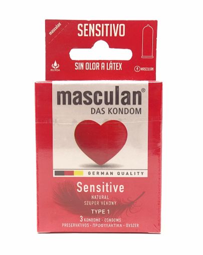 Imagen de PRESERVATIVO MASCULAN SENSITIVO 3.00 UND