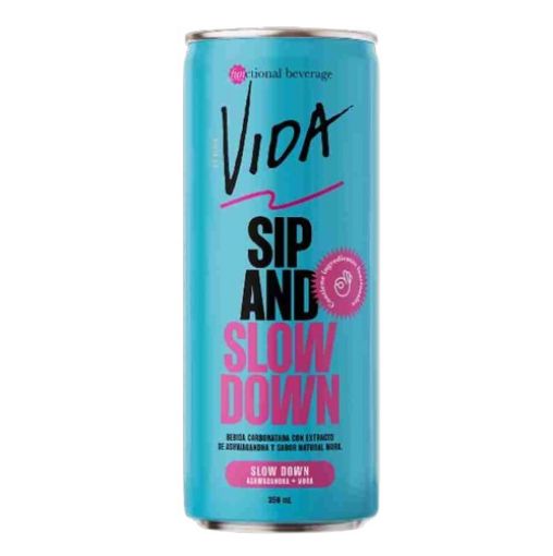 Imagen de BEBIDA CARBONATADA VIDA SIP AND SLOW DOWN 350.00 ML