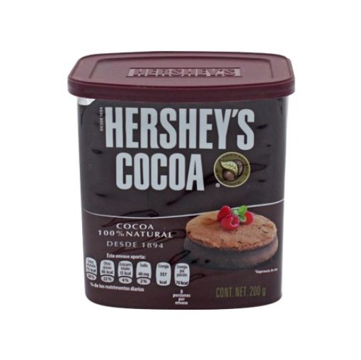Imagen de MEZCLA EN POLVO PARA BEBIDA HERSHEY'S COCOA SABOR CHOCOLATE 200.00 G