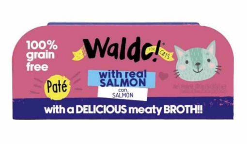 Imagen de ALIMENTO HÚMEDO PARA GATO WALDO DE SALMON 6 UND 180.00 G