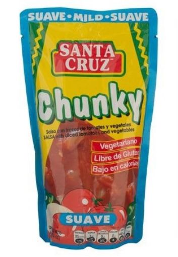 Imagen de SALSA CHUNKY SANTA CRUZ PICANTE SUAVE DOYPACK 400.00 G