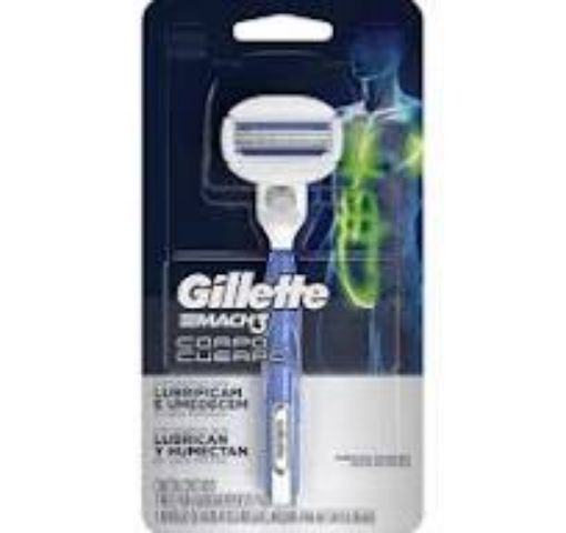 Imagen de MAQUINA AFEITAR GILLETTE MACH 3 CUERPO 1.00 UND