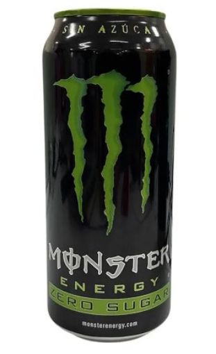 Imagen de BEBIDA ENERGETICA MONSTER GREEN ZERO 473.00 ML