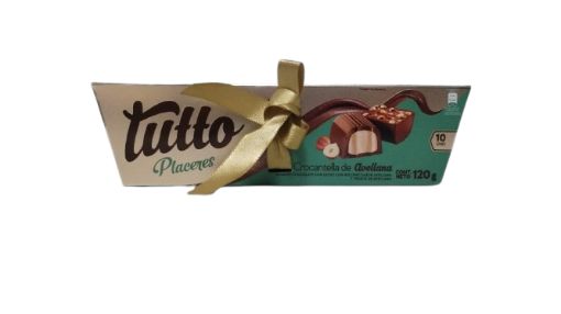 Imagen de CHOCOLATE TUTTO PLACERES CROCANTELLA DE AVELLANA 10 UND 120.00 G