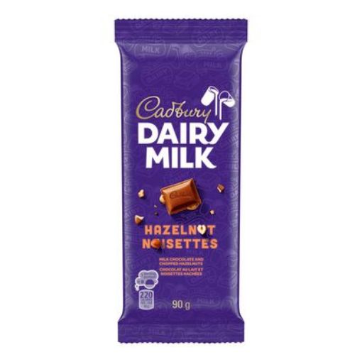 Imagen de CHOCOLATE CADBURY DAIRY MILK CON AVELLANAS 90.00 G