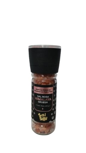 Imagen de SAL HIMALAYA GRUESA SAL SOL EN ENVASE CON QUEBRADOR AJUSTABLE 120.00 G