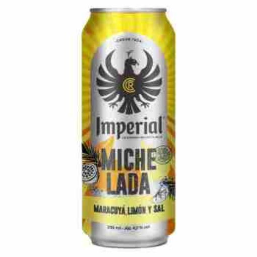 Imagen de CERVEZA IMPERIAL  MICHELADA MARACUYA, LIMÓN Y SAL 350.00 ML