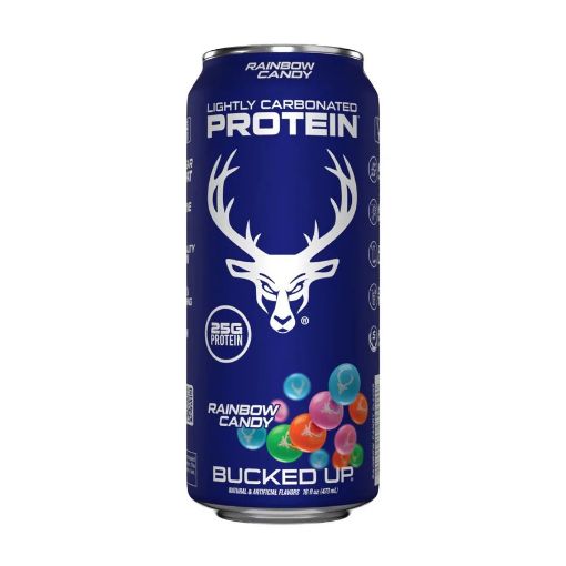 Imagen de BEBIDA PROTEIN LIGERAMENTE GASIFICADA CON PROTEINA SABOR RAINBOW CANDY 473.00 ML