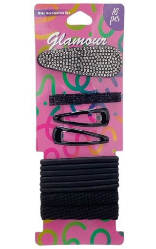 Imagen de ACCESORIOS PARA CABELLO GLAMOUR 16 UND UND
