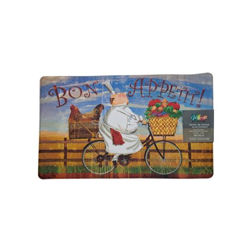 Imagen de ALFOMBRA HOME BLANK 46CMX76CM PS0402 1 UND