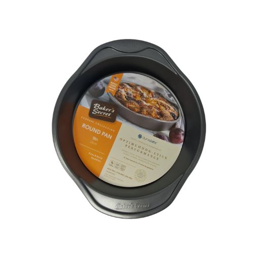 Imagen de MOLDE PARA HORNEAR BAKERS SECRET REDONDO 23CM BS10002 1 UND 